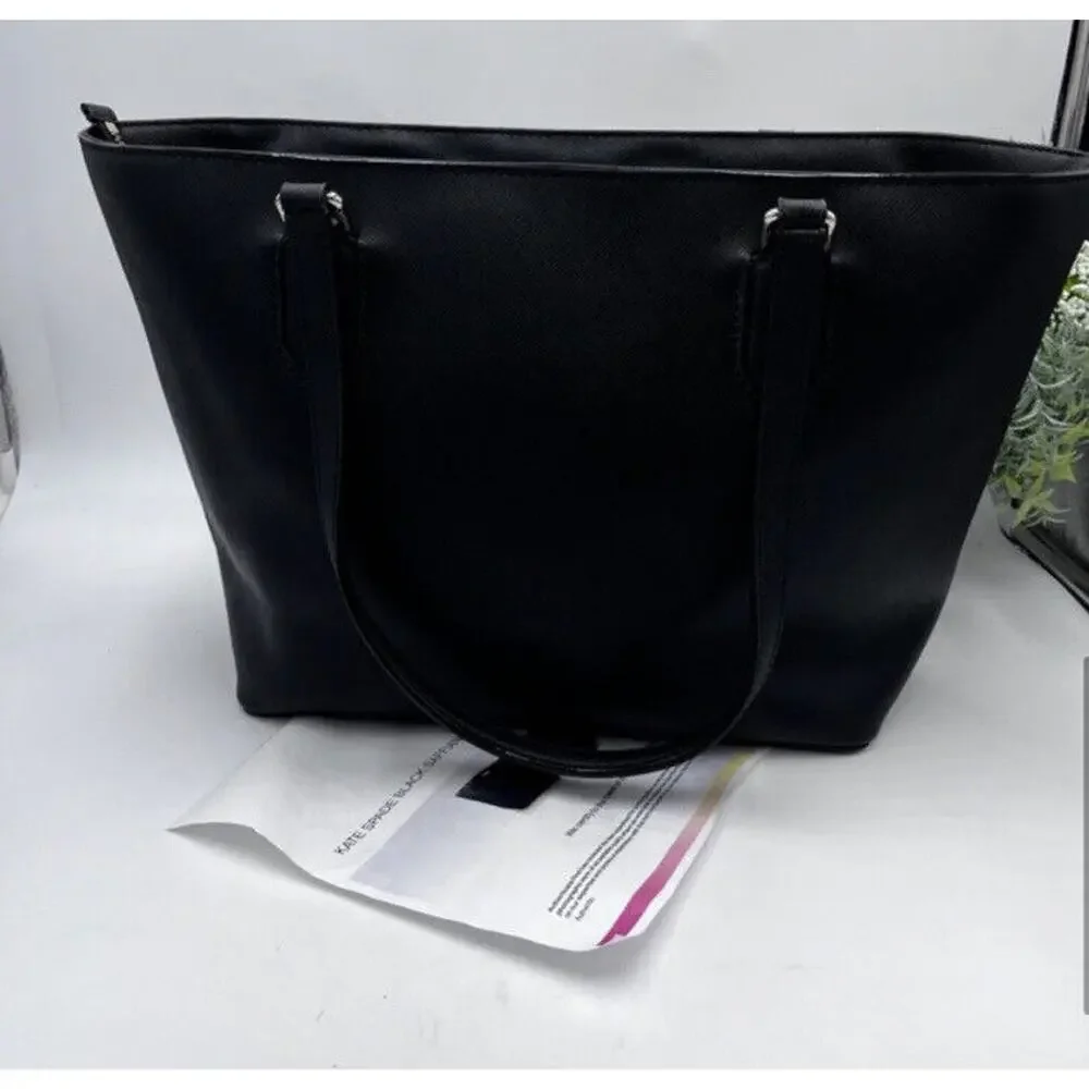 Kate‎ Spade Authenticated Dally Laurel Way Shoulder Bag Leather Black WKRU4094